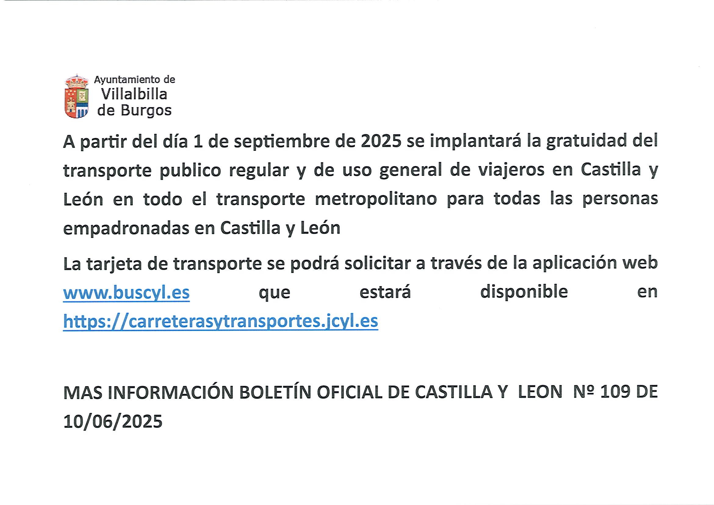 Transporte metropolitano gratuidad a partir 1 septiembre 2025